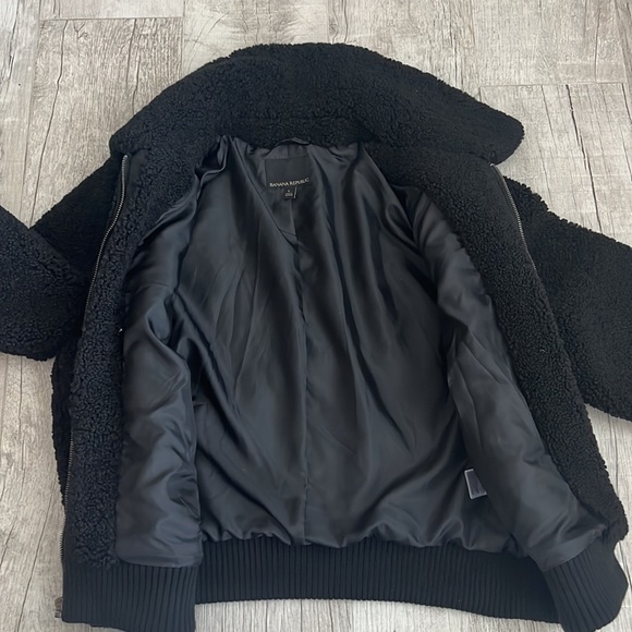 Banana Republic Sherpa Teddy Jacket - Picture 6 of 9